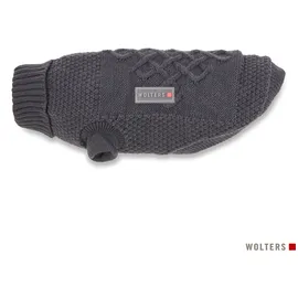 Wolters Strickpullover Tristan Hundepullover grau 25 cm