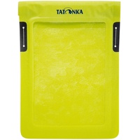 Tatonka WP Dry Bag A6 - wasserdichte Handyhülle mit Sichtfenster zum Bedienen von Touchdisplays - Wasserfest nach IPX7 Standard - 23,5 x 16 cm (Lime)