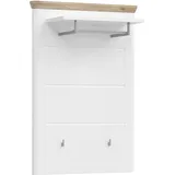 VCM Wandgarderobe Michigan 79 x 32 cm Weiß