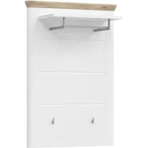 VCM Wandgarderobe Michigan 79 x 32 cm Weiß