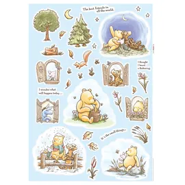 KOMAR Dekosticker Pooh Adventures 50 x 70 cm
