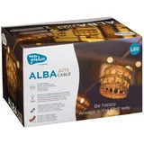Newgarden Lichterkette Alba Naturfaser 8 m Mehrfarbig