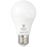 Sygonix LED-Leuchtmittel EEK: F (A - G) SY-5218532 E27 9W Warmweiß bis Neutralweiß