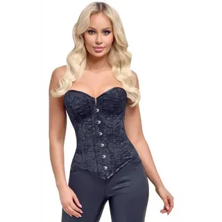 Cottelli Collection Corsage Party Corsage schwarz mit Stäben M schwarz M