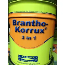 Brantho-Korrux 3in1 Rostschutzfarbe Verkehrsrot 0,75 l