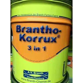 Brantho-Korrux 3in1 Rostschutzfarbe Verkehrsrot 0,75 l