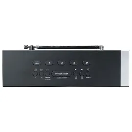 Lenco CR-640BK schwarz/silber