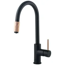 Aster schwarz/Kupfer BCA B64M
