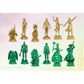 The Noble Collection Wicked: Teil 2 Schachspiel Shiz vs. Emerald City