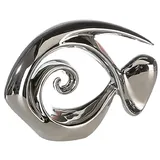 Casablanca Fisch Atlantik Silber,H18cm,L23cm