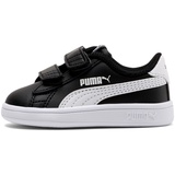 Puma Smash v2 L V Inf Sneaker, Black White, 27