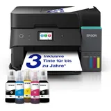 Epson EcoTank ET-4955 A4-Multifunktionsdrucker mit Wi-Fi & AirPrint Tintentank, automatischem Dokumenteneinzug, Duplexdruck, Scannen, Kopieren & Fax, bis zu 3 Jahre Tinte im Lieferumfang enthalten