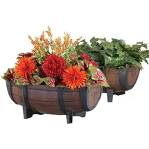 Hti-Living Nessa 41,5 x 29 x 19 cm Braun Komplettset