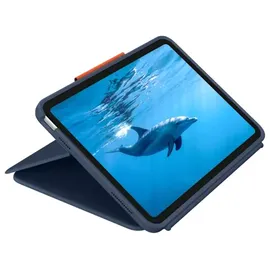 Logitech Rugged Combo 4 für iPad (10. Generation) Blau