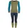 TROLLKIDS Merino Ii Funktionsunterwäsche-set - Pine Green / Dark Marine Blue - 140 cm