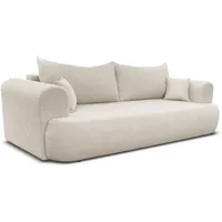 Deine Möbel 24 Schlafsofa, Creme, Textil, 247x69x90 cm, Wohnzimmer,