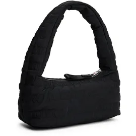 Tommy Hilfiger TJW URBAN AOP SHOULDER BAG Hobobag Black