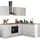 BASIC by Balculina Winkelküche Turin L-Form 210 cm weiß