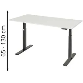 M-Wave Schreibtisch adlatus 100 schwarz