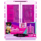 Mattel Puppenmöbel Kleiderschrank lila/rosa HJL65