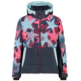 CMP Skijacke CMP Mädchen Skijacke KID G JACKET FIX HOOD 34W4865 blau 104 (4J)