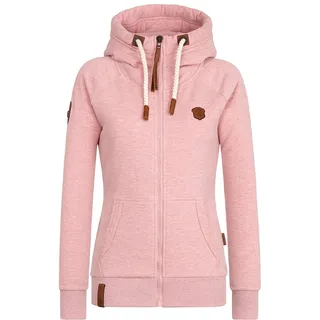 Naketano Damen Sweatjacke, schmutzmuschi pink-melange, XS - XS