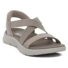 SKECHERS Go Walk Flex Sandale Damen Taupe 38