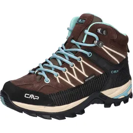 CMP Rigel Mid WP Damen Toffee/Lagoon 37