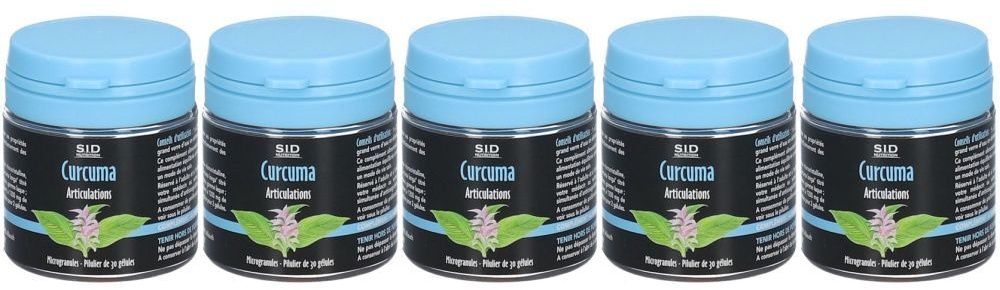 SID Nutrition Curcuma 5x30 pc(s) capsule(s)