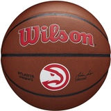 Wilson Basketball TEAM ALLIANCE, ATLANTA HAWKS, Indoor/Outdoor, Mischleder, Größe: 7