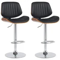 CLP 2er Set Barhocker Clawson Kunstlederbezug I Barstuhl mit