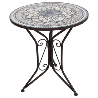 Frank Flechtwaren Mosaiktisch 0 x 0 x 0 cm Braun