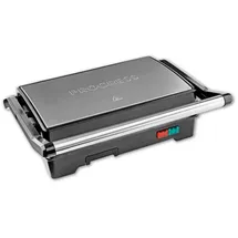 Progress 2in1-Kontaktgrill 1000W silber