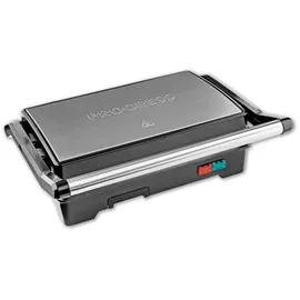 Progress 2in1-Kontaktgrill 1000W silber