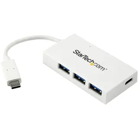 Startech StarTech.com 4 Port USB-C Hub - USB 3.0 - Weiß