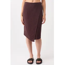 Mandala Wrap Skirt ganache L