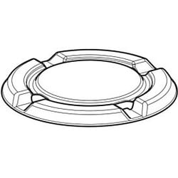 Geberit 244474001 für Bodenbeläge aus PVC