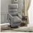 Homcom Fernsehsessel mit Aufstehhilfe Elektrisch Polyester 90 x 96 x 66 cm Grau