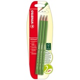 Stabilo Umweltfreundlicher Bleistift - STABILO GREENgraph - Härtegrad HB - 3er Pack