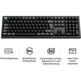 Keychron Q6 Ultra 8K Silk POM Red DE
