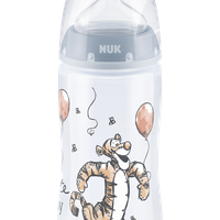 NUK First Choice+ Disney Babyflasche mit Temperature Control Anzeige 300 ml, Blau - 1.0 Stück