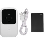 ciciglow Tragbarer WLAN-Hotspot, H80 4G Mobiler WLAN-Router 2400-mAh-Akku-Taschen-WLAN-Router mit LED-Anzeige Plug-in-Karte Schlanker WLAN-Router für Autoreisen Im Freien