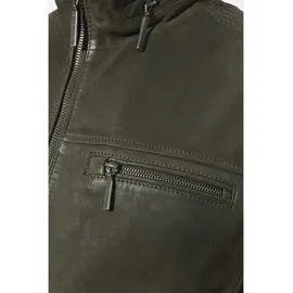 Babista Lederjacke Jorano Oliv 50