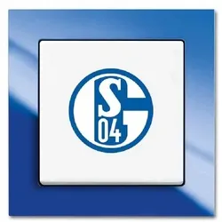 Busch-Jaeger Fanschalter FC Schalke 04 Aus- und Wechselschaltung