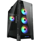 Cougar Duoface PRO RGB Pc-tower-gehäuse - (Black)