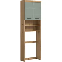 Xonox.home Bad Scout X06N3731 Waschmaschinenüberbau Waschmaschinenregal Überbau in Salbei