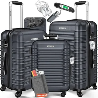 Kesser Koffer-Set 3-tlg. grau