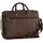 LEONHARD HEYDEN Salisbury Aktentasche Leder 40 cm Laptopfach braun