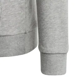 Adidas Bl 2 Kapuzenpullover - Medium Grey Heather / White - 7-8 Jahre