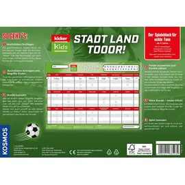 Kosmos Kicker Kids Stadt-Land-Tor!